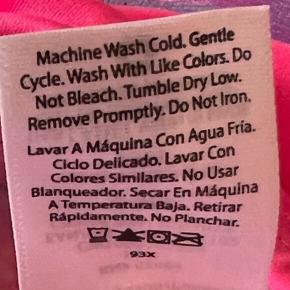 Wonder Nation pink unicorn with rainbow ruffles swimsuit in size 6-9 months. - Picture 5 of 5